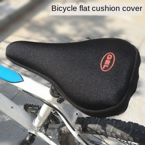 

gel silicone bicycle flat seat cover/bicycle riding equipment accessories/mountain bike silicone saddle cover