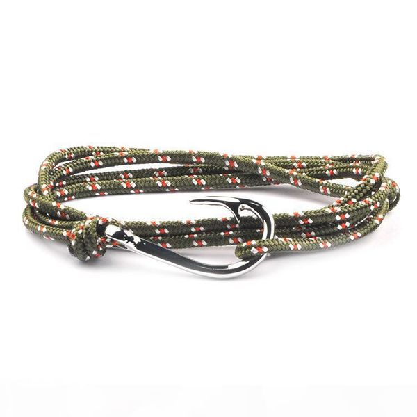 

r fashion jewelry designer rope bracelets men women luxury charm silver fish hook bracelets magnet man bangles 21, Golden;silver