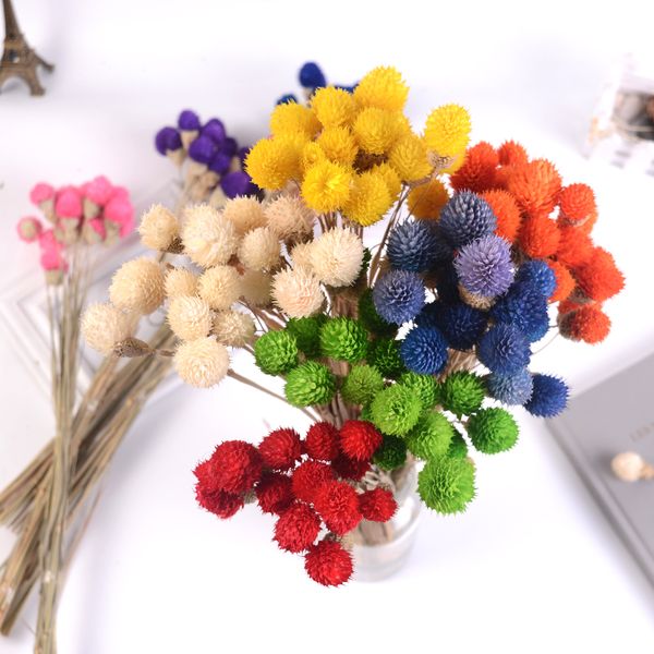 

Marchwind 15Pcs Artificial Flower Strawberrie Grass Dried Flower Bouquet Handmade for Wedding Home Christmas Decoration DIY Wreath Flower