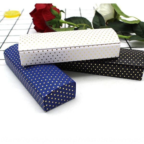 

handmade fashion handmade case case storage box optical glasses myopia glasses packaging box, Blue
