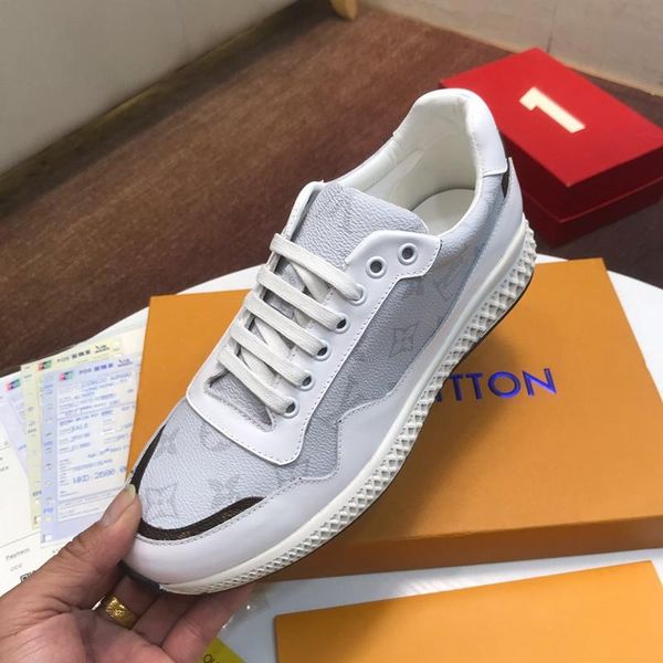 

2020x new limited edition luxury design leather printed sneakers fashion wild mens casual shoes mens banquet shoes size: 38-45, Black