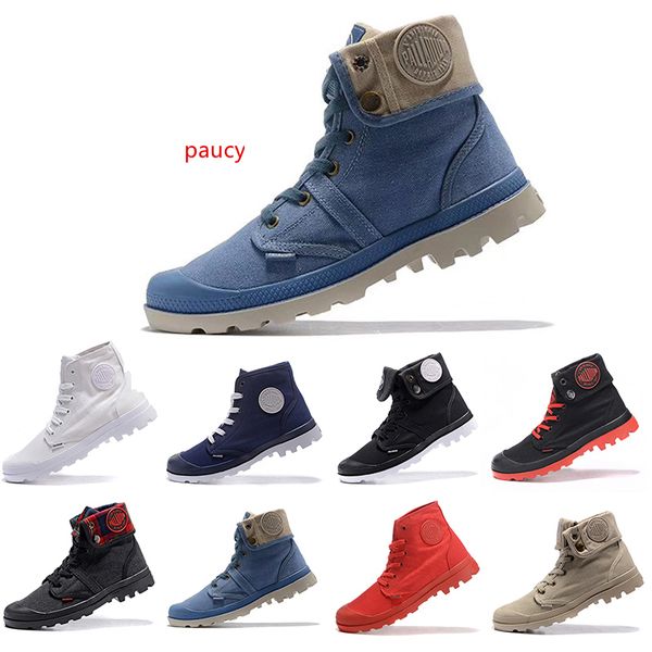 

fashion original palladium brand boots women men designer sports red white winter sneakers casual trainers mens women luxury ace boot 36-45