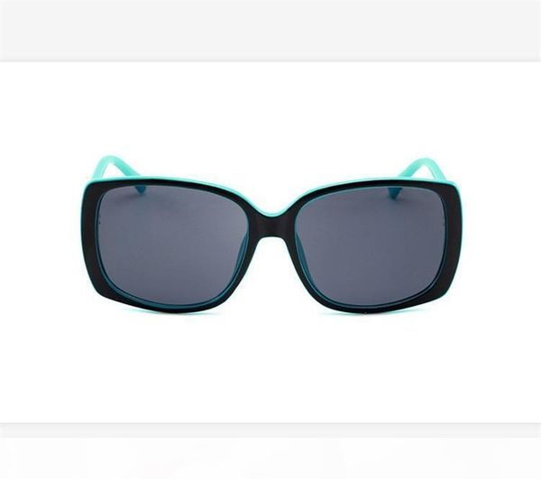 

r fashion series style ladies sunshade mirror fashion plate frame gradient glass lens ladies fashion sunglasses with boxdr, White;black