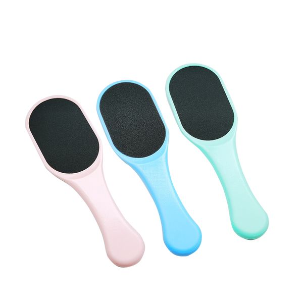 

50pcs/lot double-side foot rasp file callus pedicure matte exfoliating dead skin rubbing feet rub massage board
