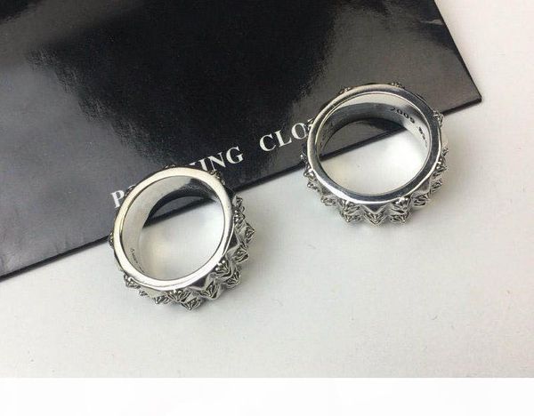 

мода кольца bague для мужчины и женщины тенденции личности ювелирных панк стиль lovers подарок крест стиль ювелирных изделий хип-хоп, Golden;silver