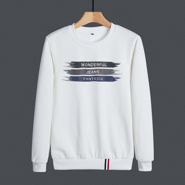 

long-sleeved 2019 autumn new coat sweater sweater korean style trendy men's round neck clothes men's autumn loose coat, Black