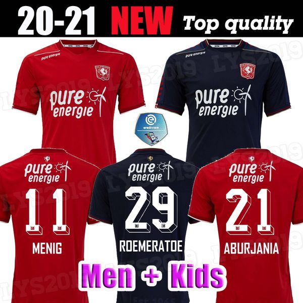 

взрослые дети 2020 2021 твента энсхеде fc дома красного menig трикотажных изделий футбола 20 21 красного menig selahi aburjania мужчину ребе, Black