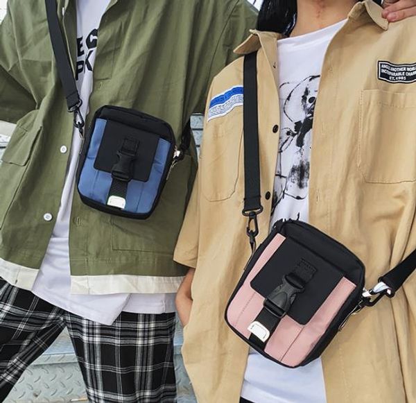 

2020 Street Tide Brand Retro Bag Ins Canvas Tooling Messenger Cool Shoulder Bag Men and Women Wild