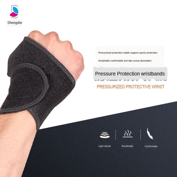 

adjus sports badminton table tennis wristband table tennis badminton basketball winding pressure fitness wristband single package, Black;red