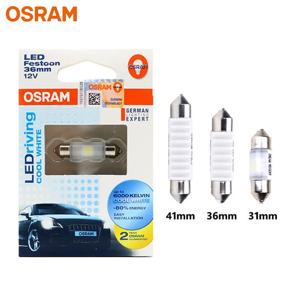 

led festoon 31mm 36mm 41mm c5w ledriving standard 6000k cool white led interior light reading lamp plate bulb (1pc