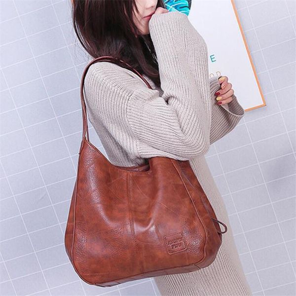 

2020 Hot Vintage Women Hand Bag Designers Luxury Handbags Women Shoulder Bags Female Top-handle Bags Fashion Brand Handbags