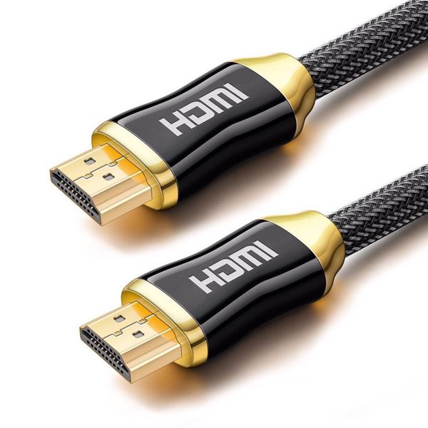 

4k hdmi to hdmi cable full hd version 2.0 30awg od7.3mm metal connector for tv ,monitor , projector 1m3ft ,2m6ft ,3m10ft hight quality