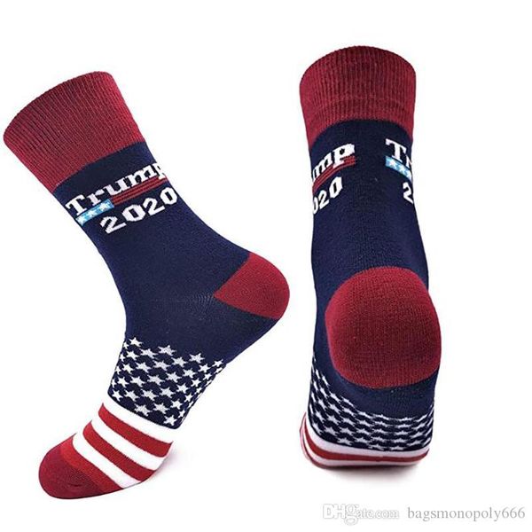 

men hip hop president donald trump socks novelty cartoon sokken cotton men socks crew hip hop sokken american usa flag, Black