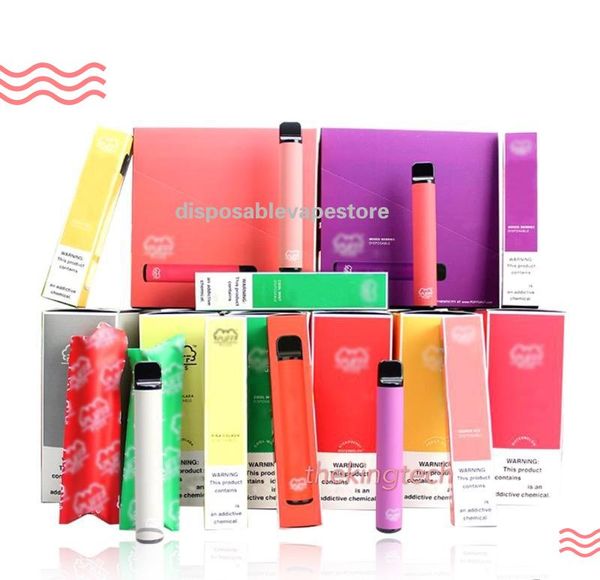 

PUFF Bars Plus disposable vape 800+Puff Cartridge 550mAh Battery 3.2mL Pre-Filled Vape Pods Stick Style vape Cigarettes Portable Vaporizer