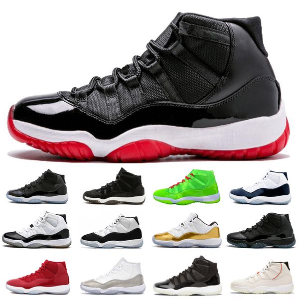 

jumpman 11 men women basketball shoes 11s mens trainers cherry concord closing ceremoney gym red cap and gown gamma blue sports sneakers