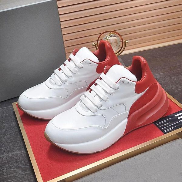 

oversized runner mens shoes fashion popular high autumn and winter lightweight sports footwears low lace -up luxury casual men shoes, Black