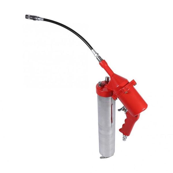 

manual one-hand pistol-grip grease gun air pneumatic compressor pump spray gun with 11" flexible hose