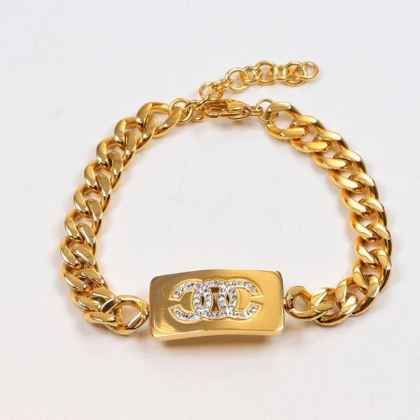 

brand stainless steel full drill letter bracelet 18k rose gold titanium steel bracelet couple jewelry wholesale love bracelet bangle, Black