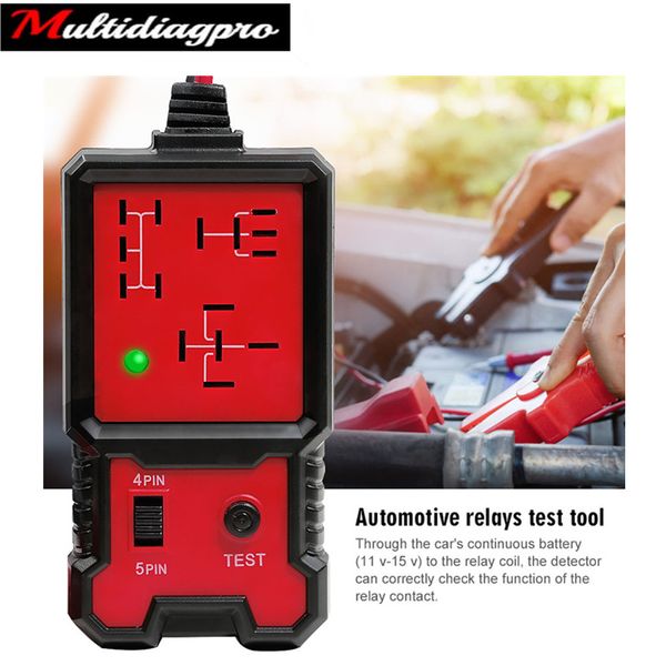 

12v electronic automotive relay tester auto car diagnostic battery checker tool