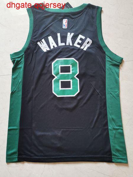 

2020-20 men's kemba walker #8 statement black jersey, Gray