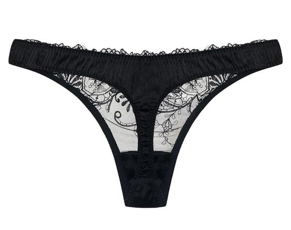

women string bogeda g black purple thong low-rise panties natural silk underwear underpants ing, Black;pink