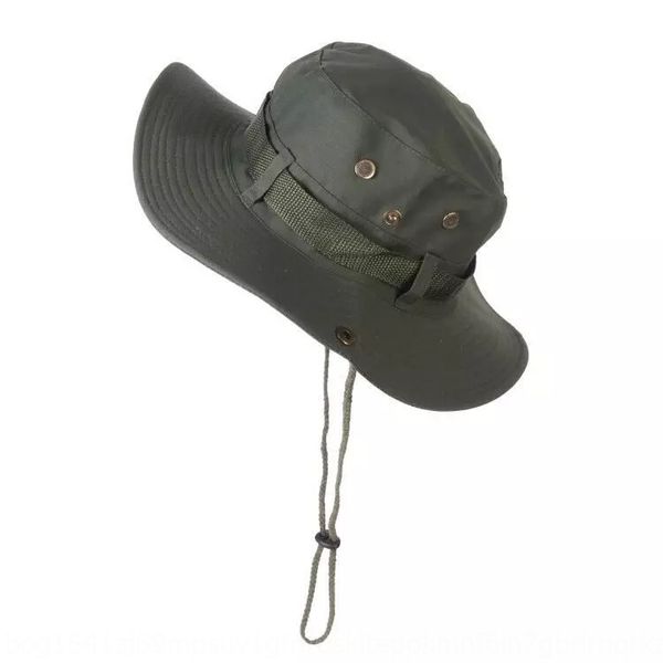 

fisherman outdoor bucket bucket fishing climbing hat camouflage round edge benny hat, Blue;gray