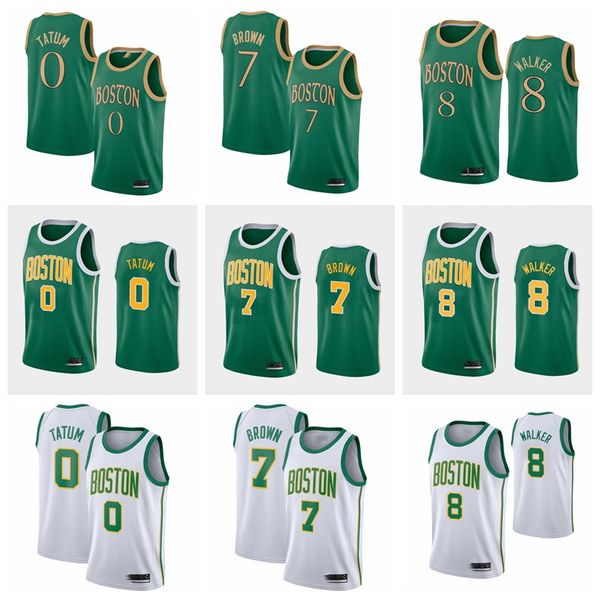

jayson tatum 7 brown kemba walker 20 hayward boston celtics men swingman bos basketball jersey icon edition, Black;red