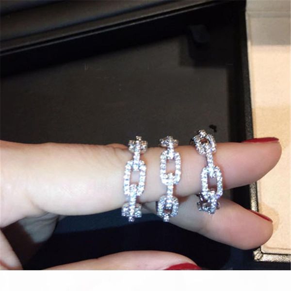 

handmade классический promise кольцо 100% свадьба soild 925 серебряные ювелирные изделия алмазное cz engagement группы кольца для женщин, Slivery;golden
