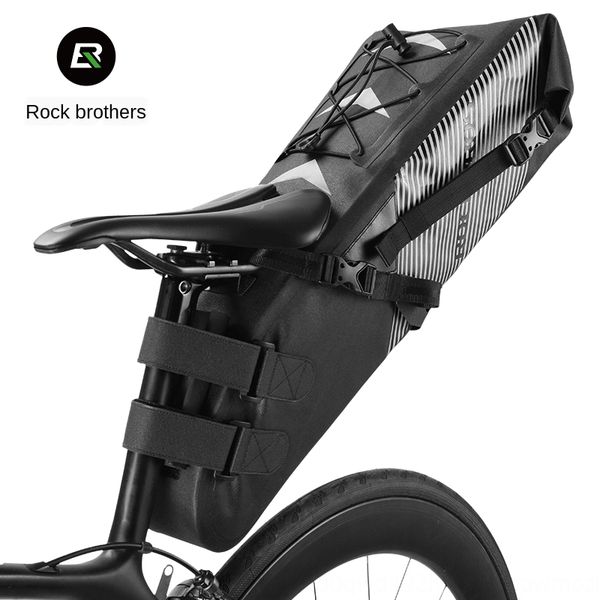 

locke brothers full waterproof tail bag large capacity bicycle bicycle rear seat bag riding equipment