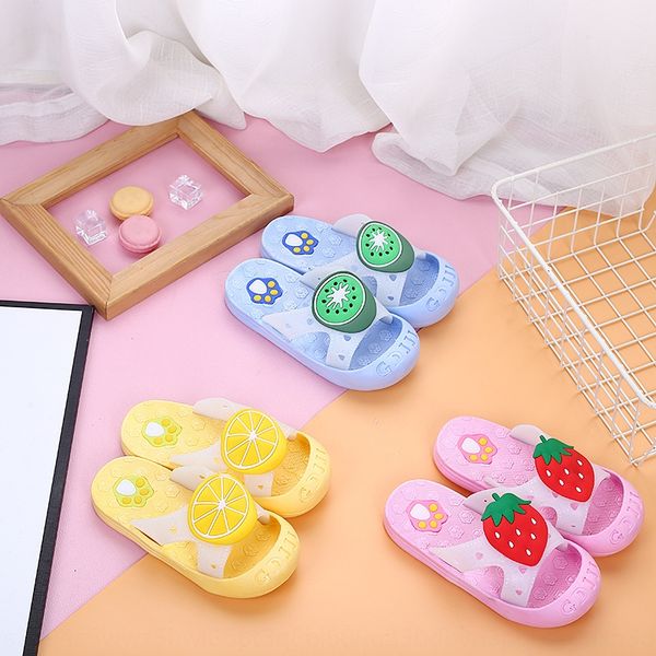 

2020 new boys and girls soft anti-skid children' shoes slippers children' shoes cartoon baotou baby slippers, Black;grey