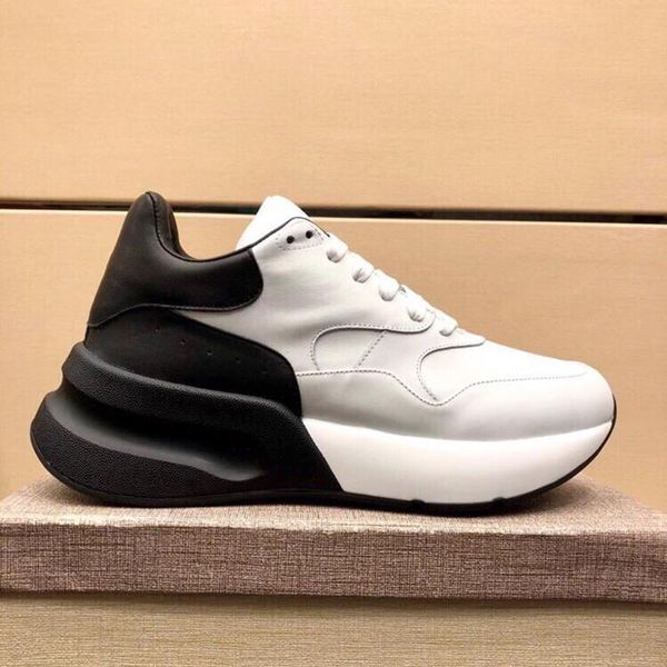 

oversized runner men 's shoes fashion classic sports footwears breathable shoes casual plus size mens shoes zapatillas hom, Black