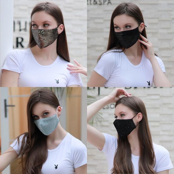 

party masks pm2.5 anti-dust party mask air valve anti pollution mask anti-fog activated carbon filter outdoor sport bike face mask boom20#99, Black