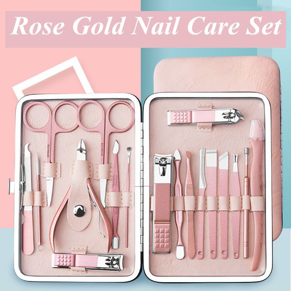 

nail art kits set clipper stainless steel scissors pedicure dead skin remover pro manicure tools supplies g0724