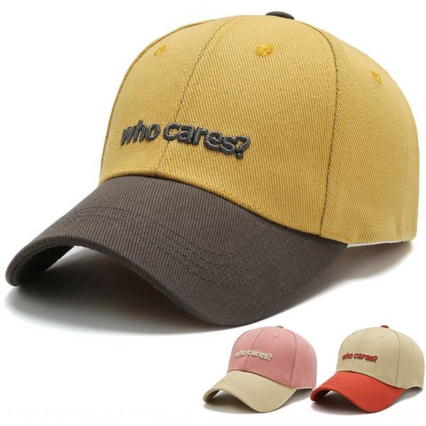 

female baseball sun hat sun hat korean fashion contrast color baseball embroidered letter sunshade cap sunscreen male sunshade cap, Blue;gray