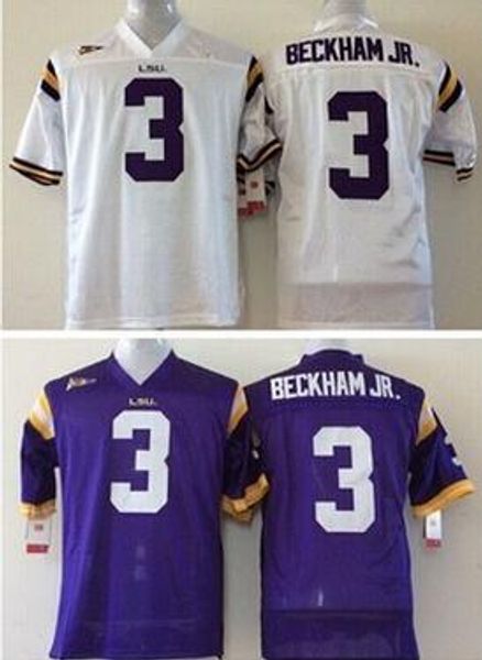 

factory outlet- ncaa odell beckham jr. #3 football jerseys lsu tigers american college youth authentic football jerseys100% embroidery logo, Black;red