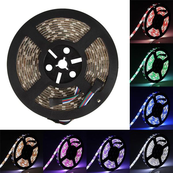 

dc 12v 5m 300leds 5050 smd rgbw rgbww led strip lights waterproof garland light for home decoration lighting
