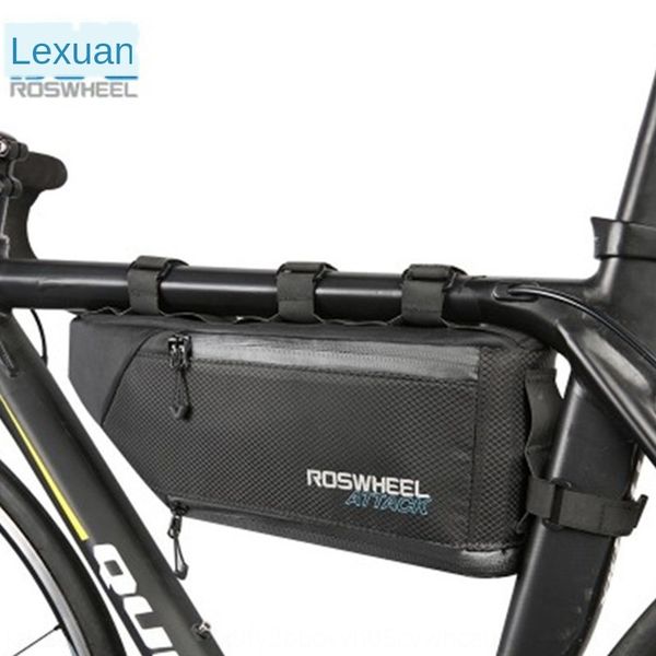 

roswheel lexuan 121371 bicycle bicycle tube bag anti-splashing 4l nylon triangle bag riding equipment