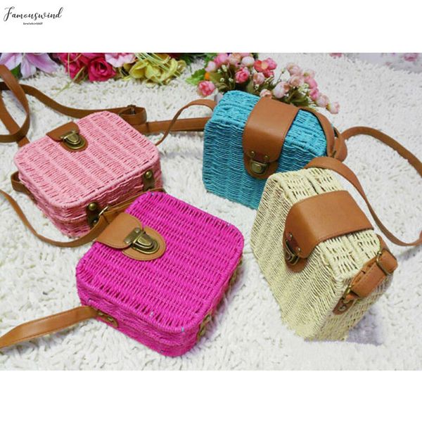

uk women straw straw bag woven handbag purse crossbody boho beach summer tote purse