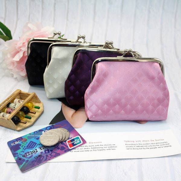 

new square coin purse gift card bag wallet fabric bank card bag small wallet creative small gift