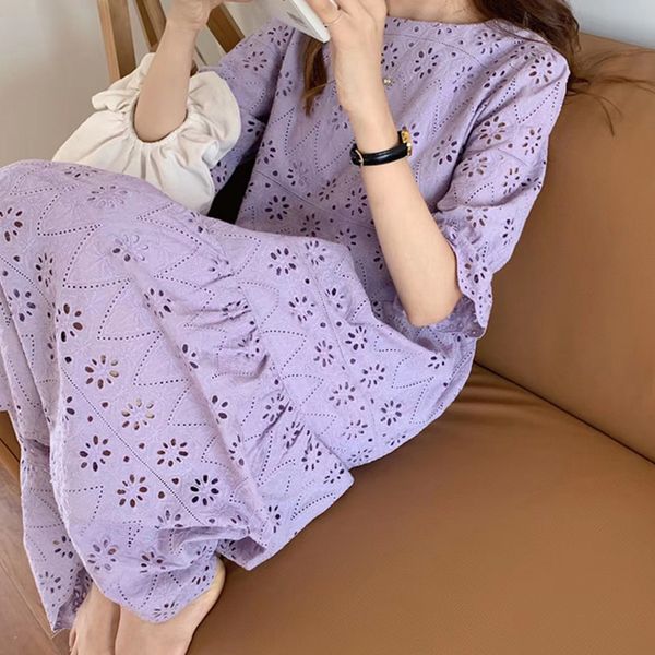 

2020 new arrive summer maternity dress woman loose version large size dresses pregnant woman dress md-02484, White