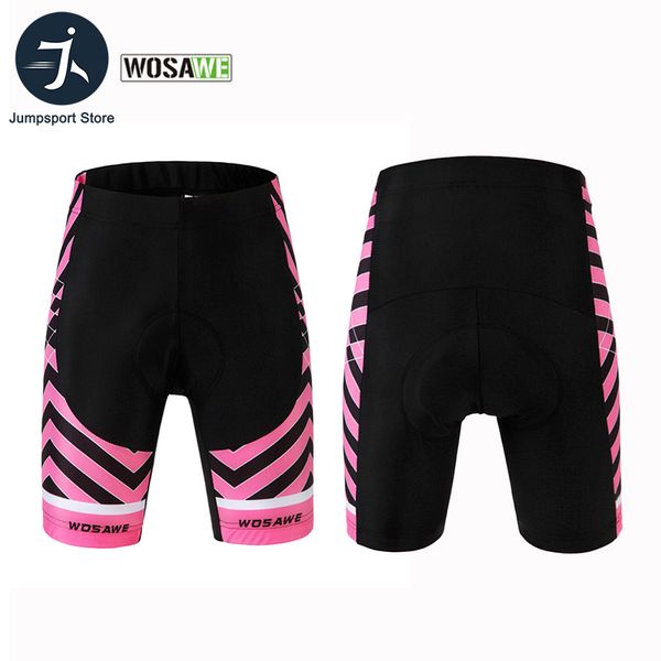 

wosawe women cycling shorts summer breathable gel padded shorts mountain bike bicycle sportswear downhill tight s-xl