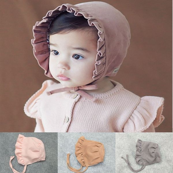 

summer and autumn korean new corduroy children's wick wick princess baby girl's basin hat double-layer cotton sun hat, Blue;gray