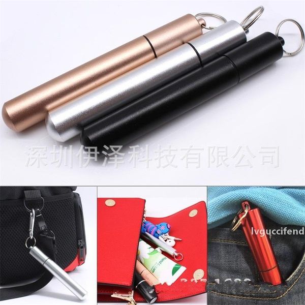 

stainless steel fold straw disassemble round bottom eco friendly sucker portable popular selling with different color 15yz j1