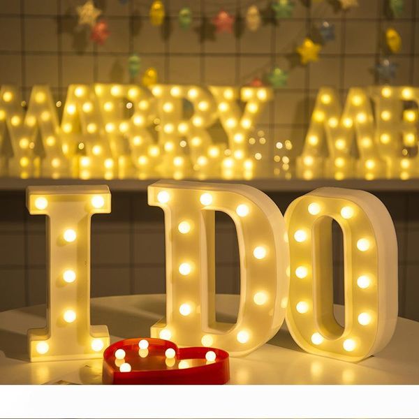 

letters numbers warm light lamps led night light marquee sign alphabet lamp for birthday wedding party bedroom wall hanging decoration