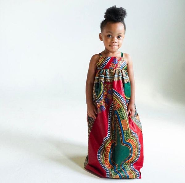 

summer bohemian tribal ethnic dresses for little girls short front long back toddler kids for 2-7t, Red;yellow