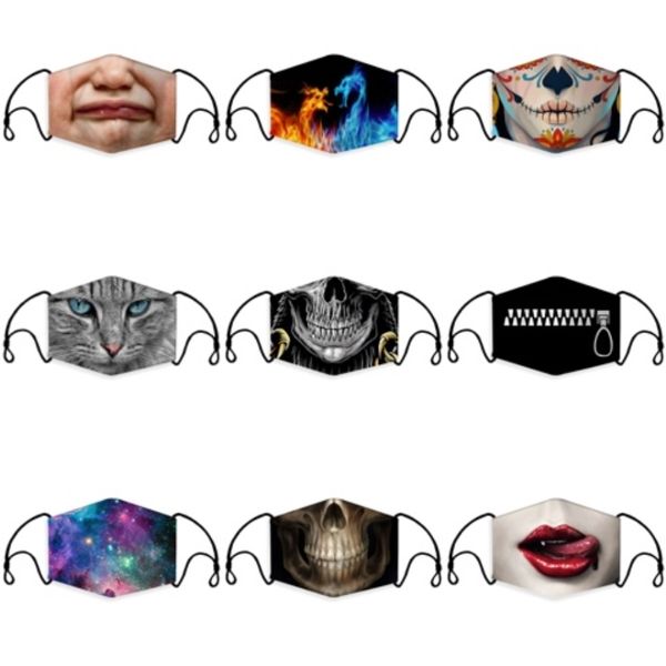 

adults double layer warmer cycling mask er camouflage face mask breather er mouth camo face masks anti-dust windproof mask#813
