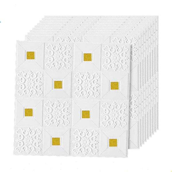 

3d brick ceiling wall stickers roof ceiling decoration stickers for living room bedroom tv background stickers foam wallpaper