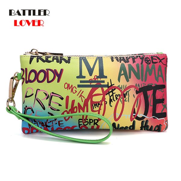 

graffiti bags for women rainbow color luxury designer shoulder bags ladies purses and handbags zipper soft