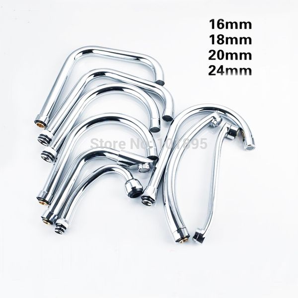 

luxury metal material chrome finishing j shape of kitchen tap spout