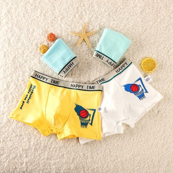 

boys' baby underwear cotton boys' printed boxer cartoon medium and large children's children's underwear, Camo